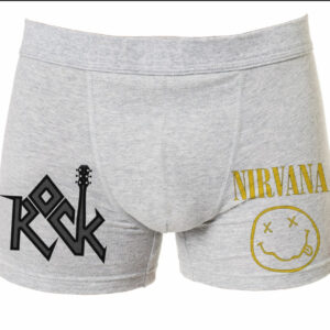 Труси чоловічі "Nirvana Нірвана рок гурт музика" ВСІ Розміри Преміум тканина