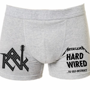Труси чоловічі "Metallica Металіка рок гурт музика" ВСІ Розміри Преміум тканина