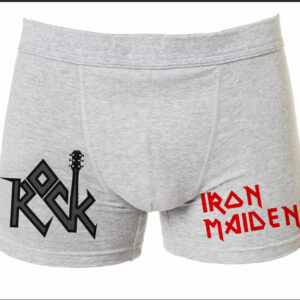 Труси чоловічі "Iron Maiden Айрон Мейден рок гурт музика" ВСІ Розміри Преміум тканина