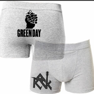 Труси чоловічі "Green Day Грін Дей рок гурт музика" ВСІ Розміри Преміум тканина