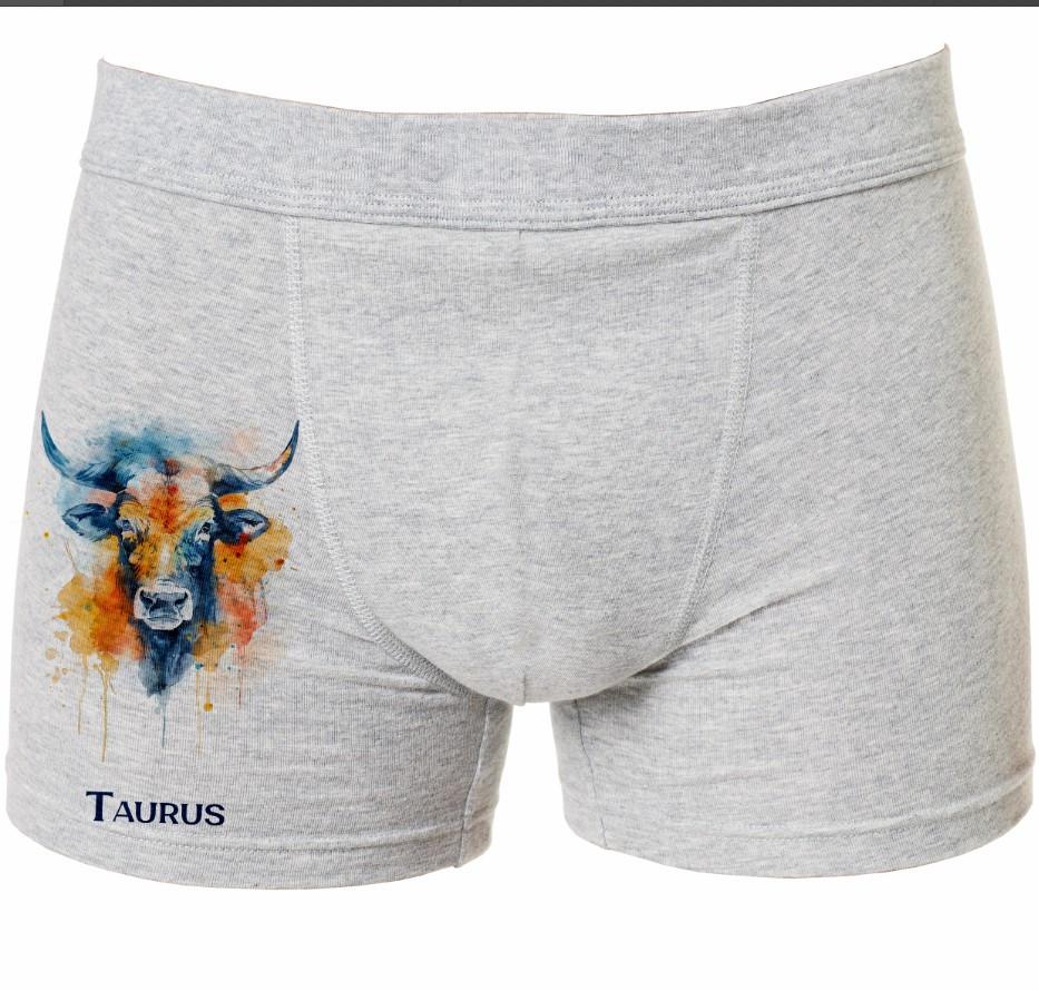 Труси боксери "Телець знак зодіаку 1" ВСІ Розміри Преміум тканина