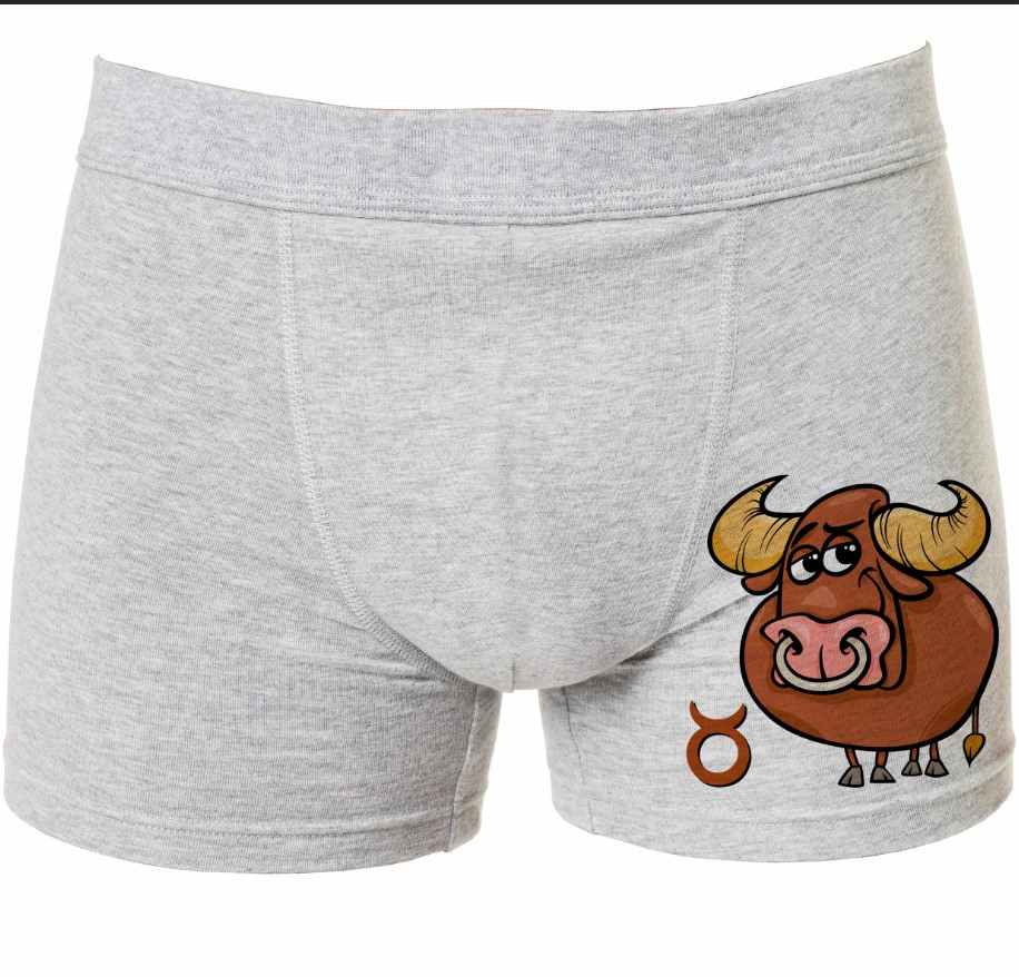 Труси боксери "Телець знак зодіаку" ВСІ Розміри Преміум тканина