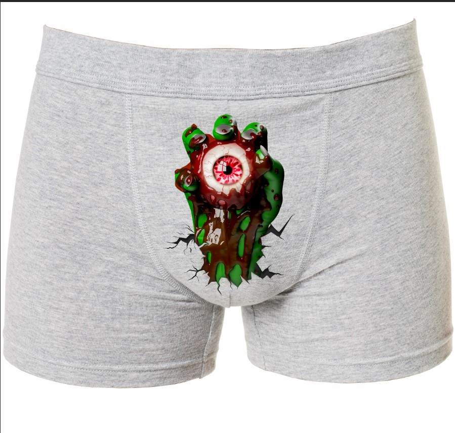 Труси боксери "Рука зомбі око у отворі" ВСІ Розміри Преміум тканина