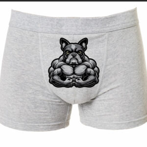 Труси боксери плавки чоловічі "накачаний собака фітнес 2" ВСІ Розміри Преміум тканина