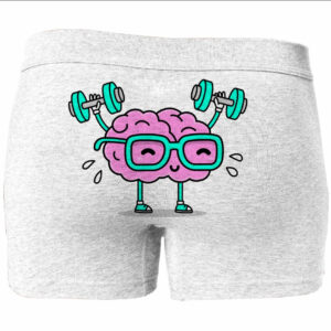 Труси боксери "Мізки фітнес арт" ВСІ Розміри Преміум тканина