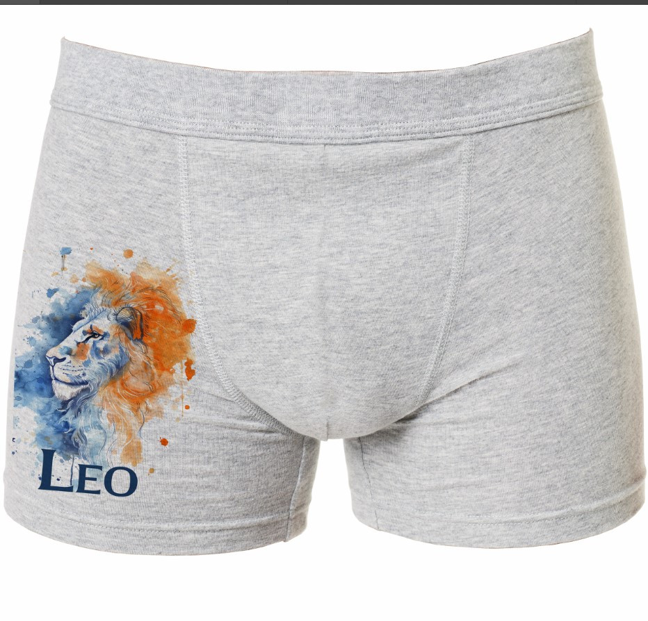 Труси боксери "Лев знак зодіаку 1" ВСІ Розміри Преміум тканина