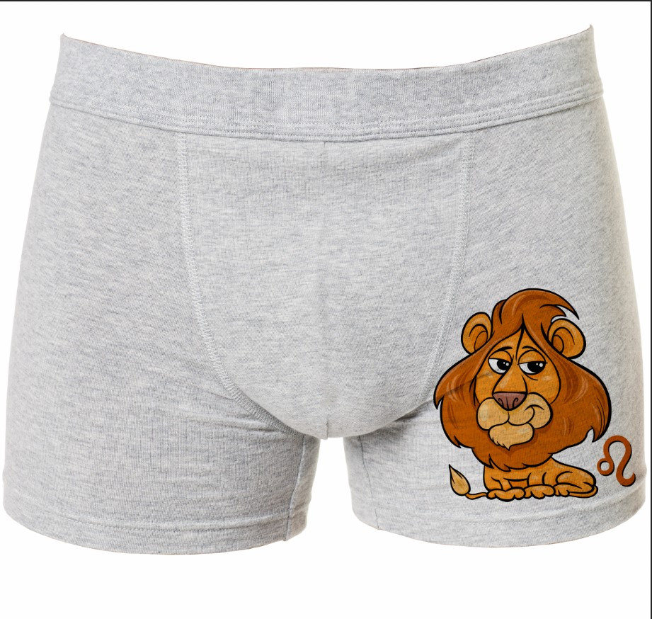 Труси боксери "Лев знак зодіаку" ВСІ Розміри Преміум тканина