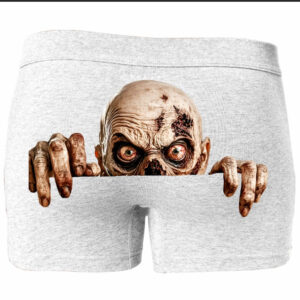 Труси боксери "Зомбі вилазить з отвору дірки 2" ВСІ Розміри Преміум тканина