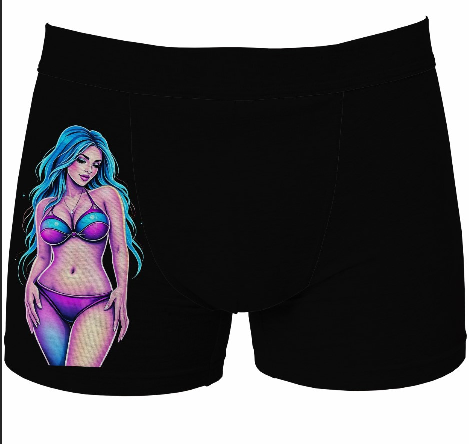 Труси боксери "Дівчина неон" ВСІ Розміри Преміум тканина