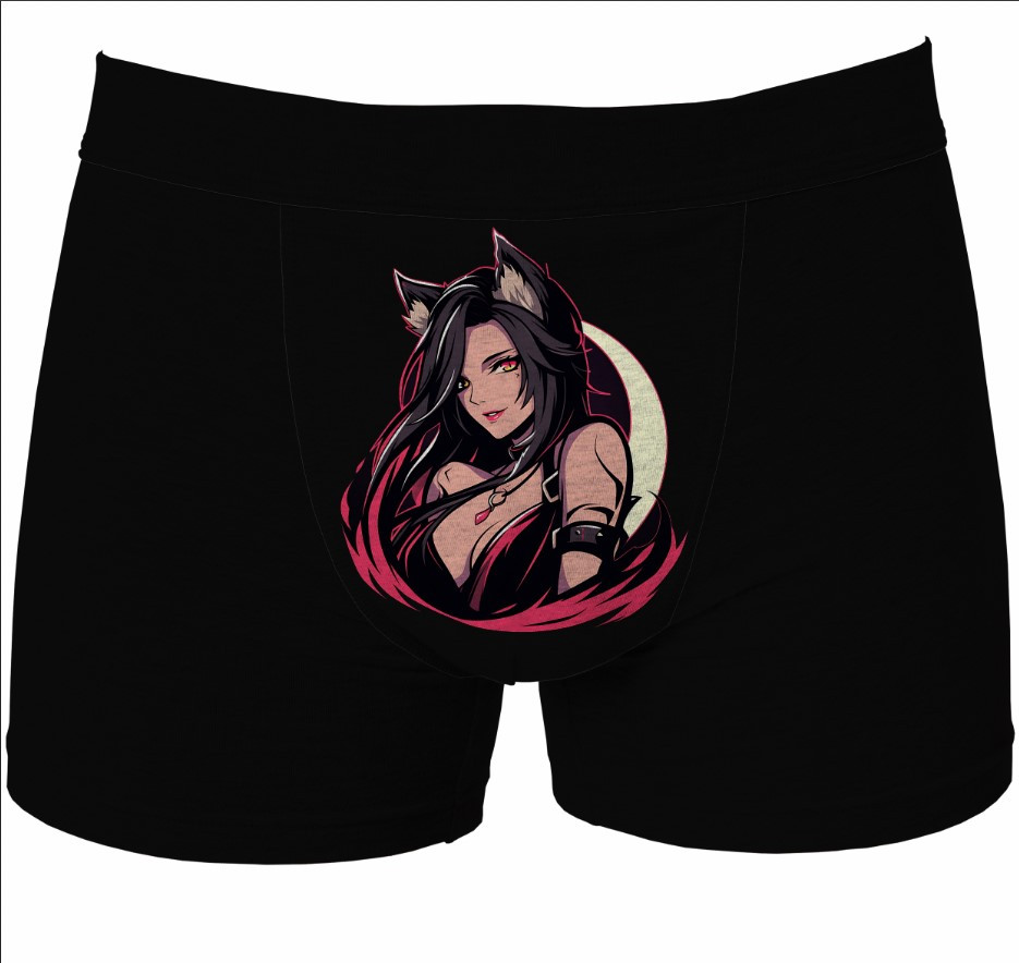Труси боксери "Дівчина аніме кішка" ВСІ Розміри Преміум тканина