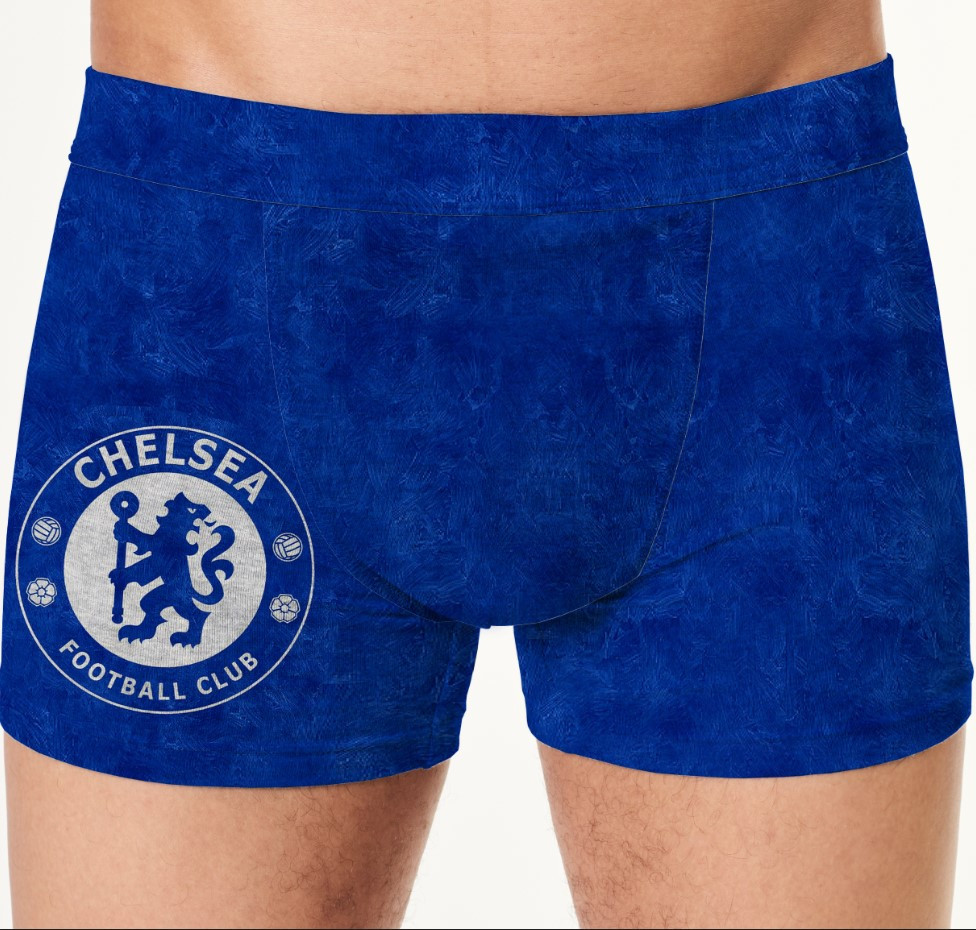 Труси чоловічі "Челсі футбол команда емблема форма" ВСІ Розміри Преміум тканина