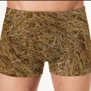 Труси чоловічі "Текстура сіна соломи" ВСІ Розміри Преміум тканина