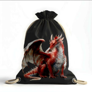 Рюкзак мішок "З червоним драконом"