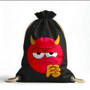 Рюкзак мішок "Демонічний смайлик"