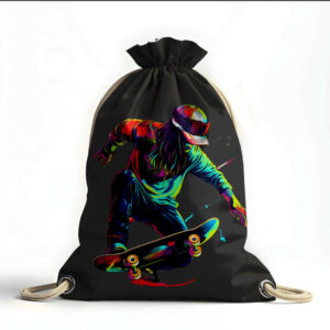 Рюкзак мішок "Арт хлопець на скейті"