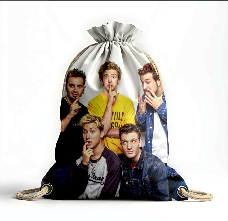 Рюкзак мішок "NSYNC енсінк гурт музика"