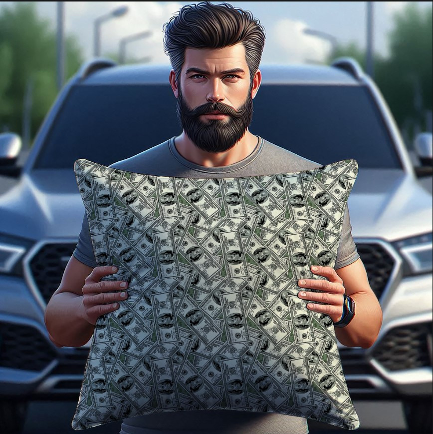 Подушка "36 окрема бригада морської піхоти ЗСУ піксель"