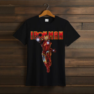 Футболка "Айронмен Залізна людина логотип Марвел" ВСІ Розміри Преміум тканина