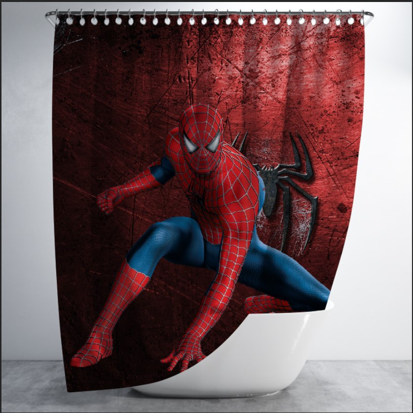 Штора для ванної "Спайдермен людина павук 3" 150х200см