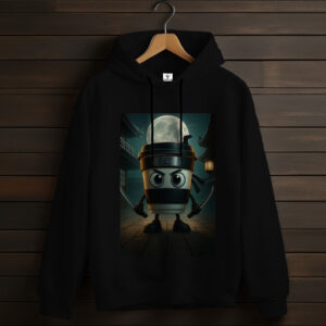 Толстовка-кенгуру (толстовка) з мемом капучино асасін ВСІ Розміри Преміум тканина