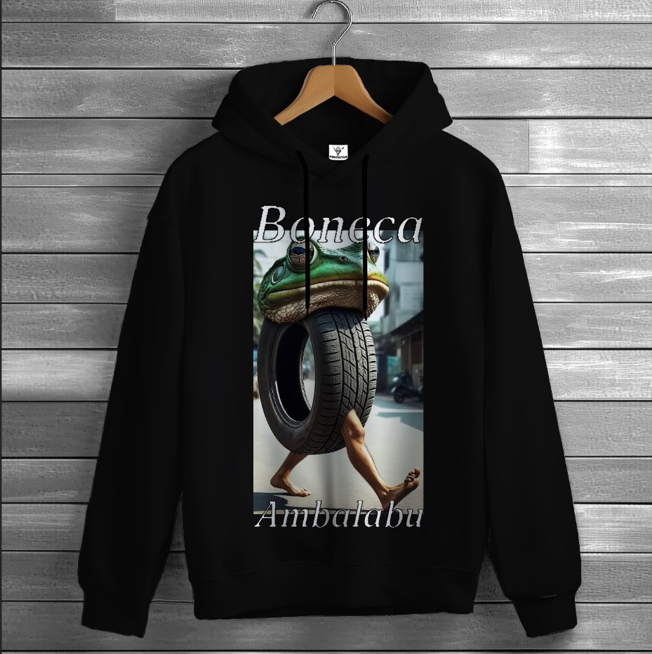 Толстовка-кенгуру (толстовка) з мемом прикольна бонека амбулабу жаба колесо ВСІ Розміри Преміум тканина