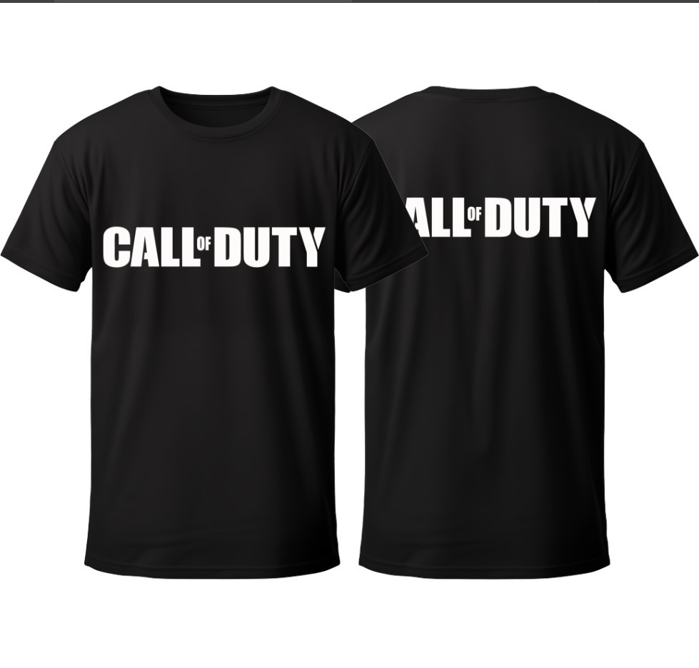Футболка "Call of Duty Напис Гра" ВСІ Розміри Преміум тканина