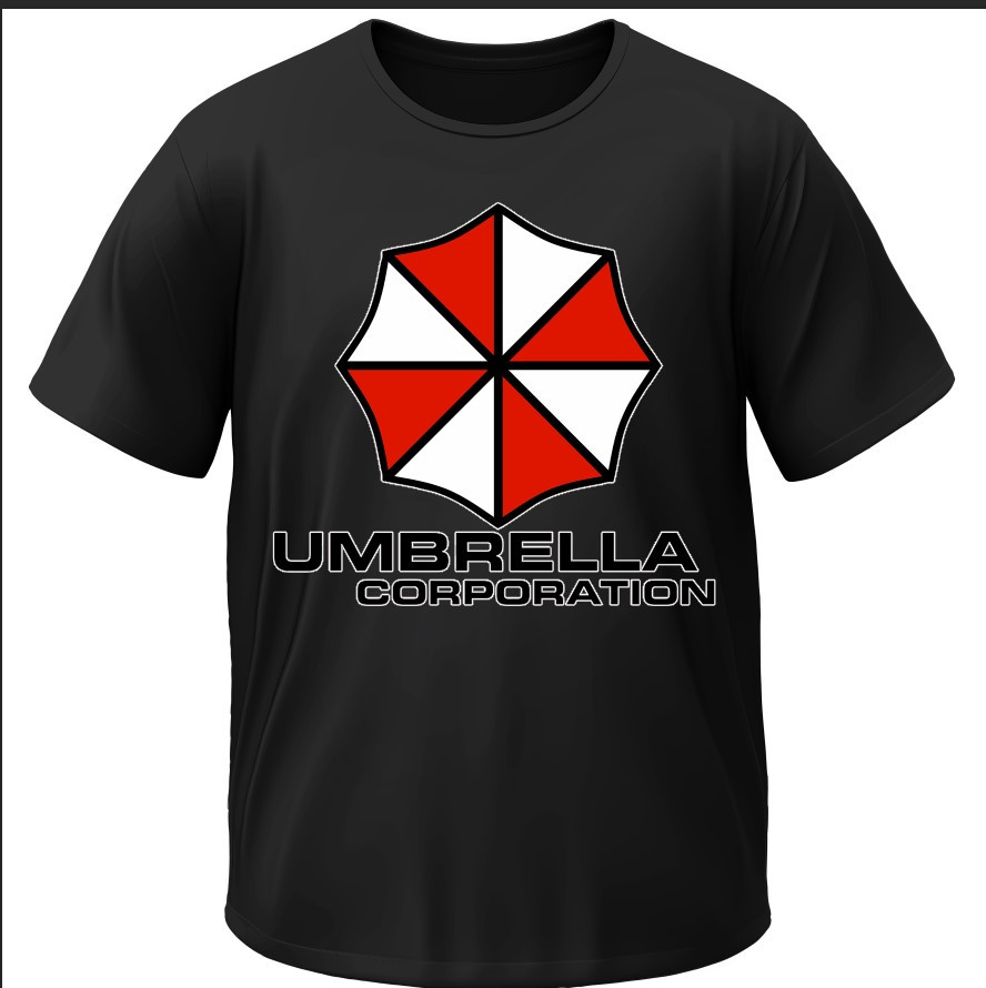 Футболка "Амбрела Логотип Емблема 3" ВСІ Розміри Преміум тканина
