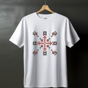 Футболка вишиванка з вашим закодованим ім'ям словом Віктор ВСІ Розміри Преміум тканина