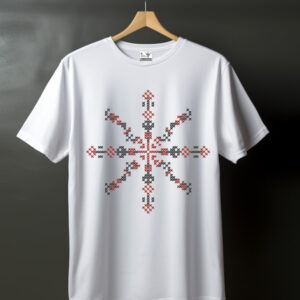 Футболка вишиванка з вашим закодованим ім'ям словом Вірний завжди ВСІ Розміри Преміум тканина