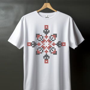 Футболка вишиванка з вашим закодованим ім'ям словом Михайло ВСІ Розміри Преміум тканина