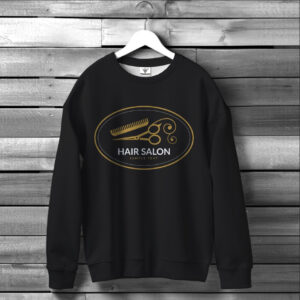 Світшот Барбер Шоп Перукарня Лого Реклама 2 ВСІ Розміри Преміум тканина