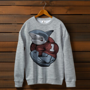 Світшот Акула З М'язами Фітнес ВСІ Розміри Преміум тканина