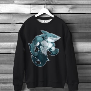 Світшот Акула З М'язами ВСІ Розміри Преміум тканина