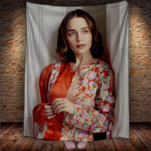 Плед Emilia Clarke Емілія Кларк акторка 1