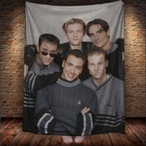 Плед Backstreet Boys Бекстріт Бойс гурт музика