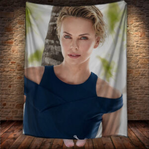 Плед Charlize Theron Шерліз Терон акторка 1