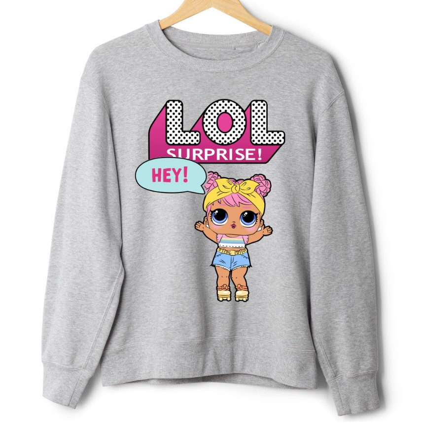 Світшот Лялька Лол LOL 2 оверсайз унісекс ВСІ Розміри Преміум тканина