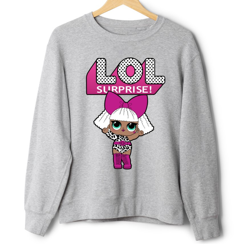 Світшот Лялька Лол LOL оверсайз унісекс ВСІ Розміри Преміум тканина