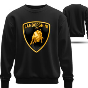 Світшот Ламборгіні лого авто емблема оверсайз унісекс ВСІ Розміри Преміум тканина