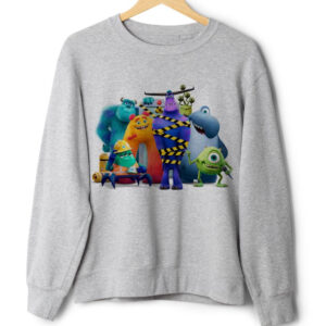 Світшот Корпорація монстрів мультик оверсайз унісекс ВСІ Розміри Преміум тканина