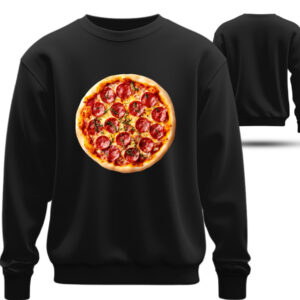 Світшот З піцею оверсайз унісекс ВСІ Розміри Преміум тканина