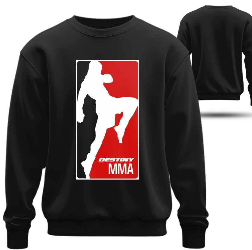Світшот Знак емблема лого ММА оверсайз унісекс ВСІ Розміри Преміум тканина