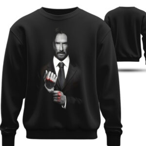 Світшот Джон Вік 1 оверсайз унісекс ВСІ Розміри Преміум тканина