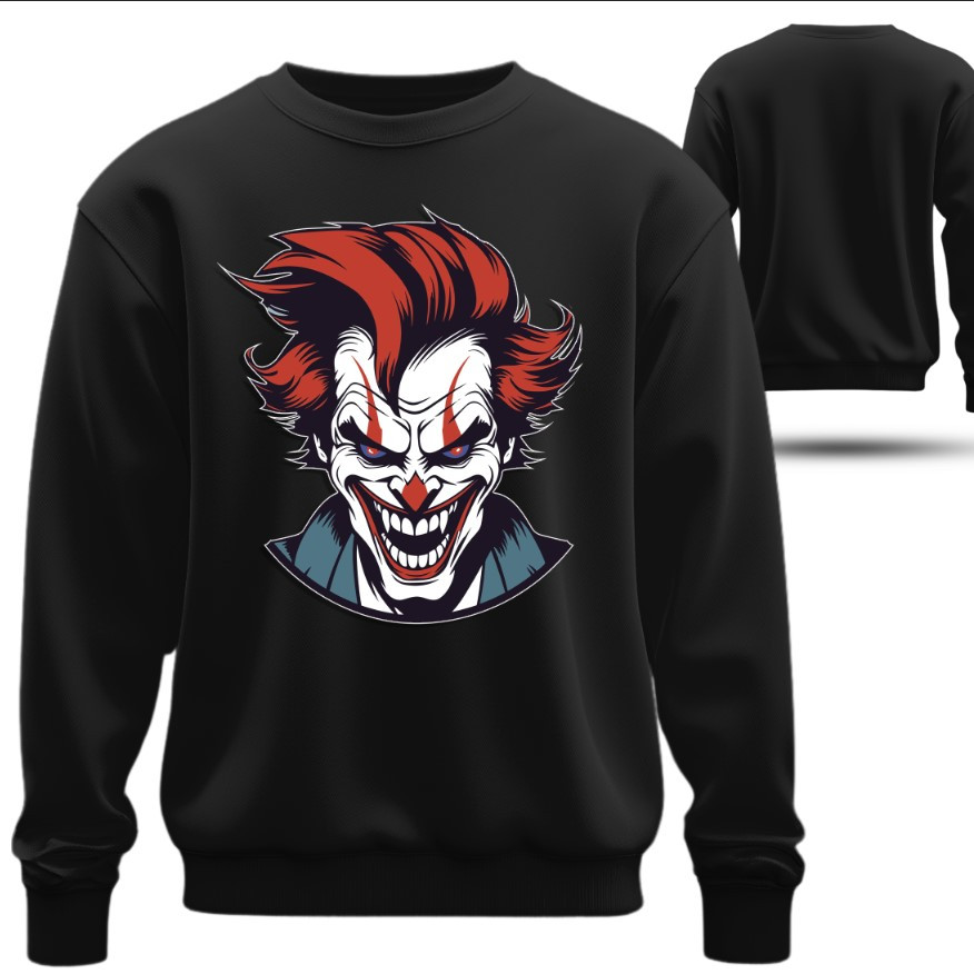 Світшот Джокер арт оверсайз унісекс ВСІ Розміри Преміум тканина