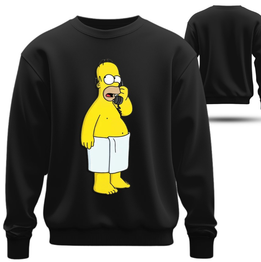 Світшот Гомер Сімпсон 1 оверсайз унісекс ВСІ Розміри Преміум тканина