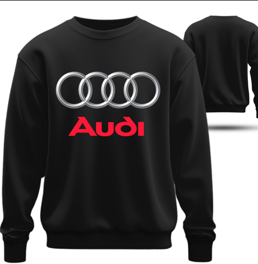Світшот Ауді лого емблема авто оверсайз унісекс ВСІ Розміри Преміум тканина