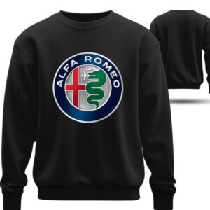 Світшот Альфа Ромео лого емблема авто Alfa Romeo оверсайз унісекс ВСІ Розміри Преміум тканина