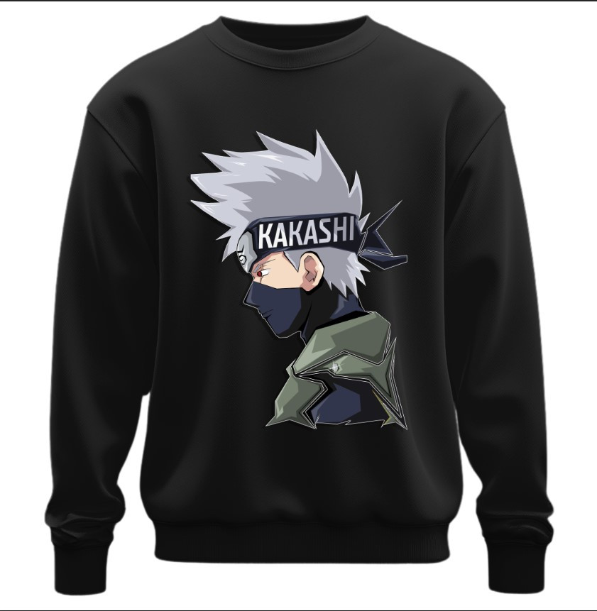 Світшот Naruto Наруто аніме Хатаке Какаші оверсайз унісекс ВСІ Розміри Преміум тканина