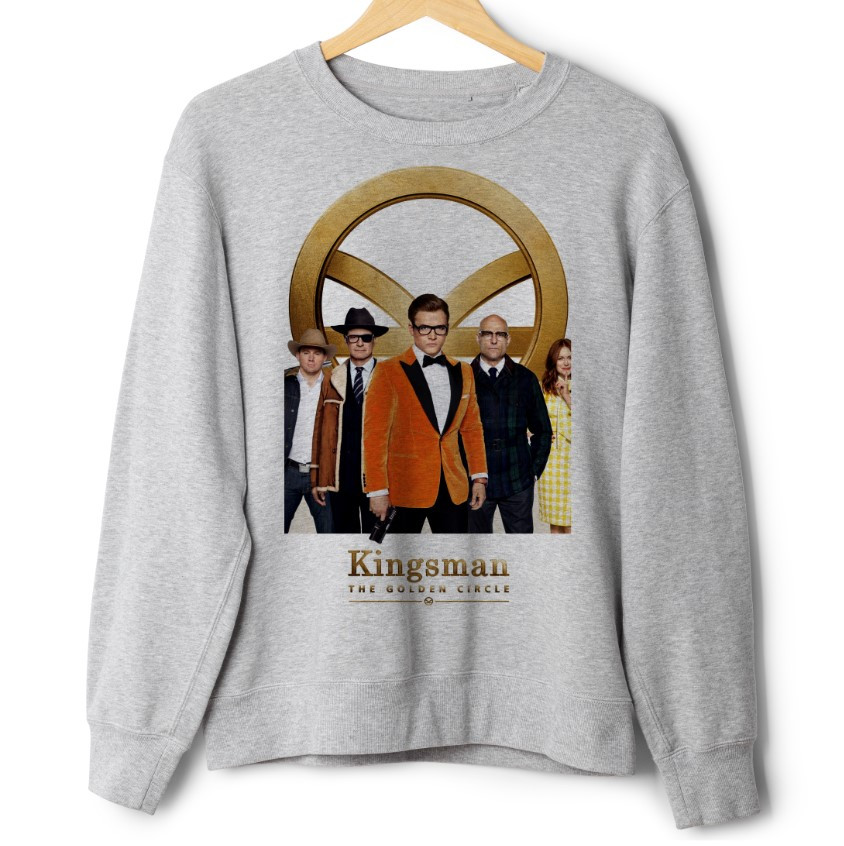 Світшот Kingsman Кінгсман Постер Фільм оверсайз унісекс ВСІ Розміри Преміум тканина