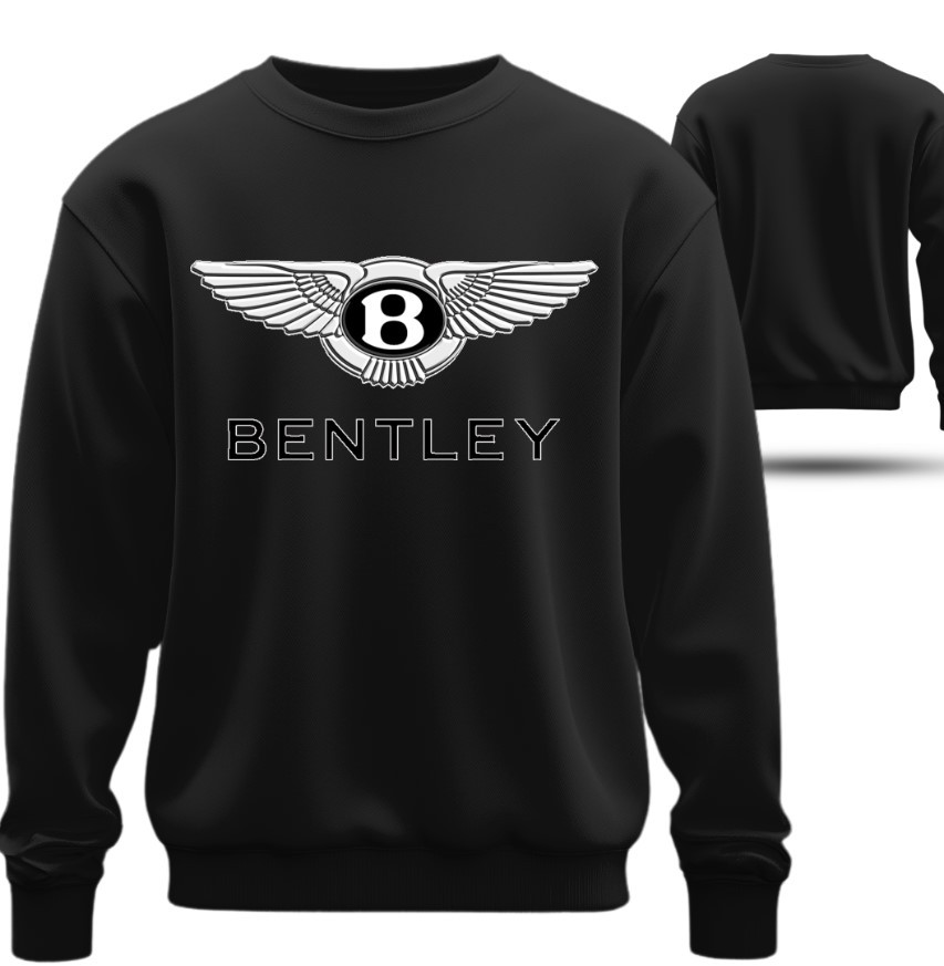 Світшот Bentley Бентлі Лого Авто Емблема оверсайз унісекс ВСІ Розміри Преміум тканина